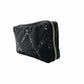 CHANEL Travel Line Pouch Black Nylon Accessory Pouch Black 7-12-639