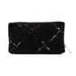 CHANEL Travel Line Pouch Black Nylon Accessory Pouch Black 7-12-639