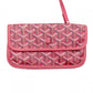 GOYARD Saint-Louis PM Tote Bag / PVC / Leather / Red / Includes Pouch