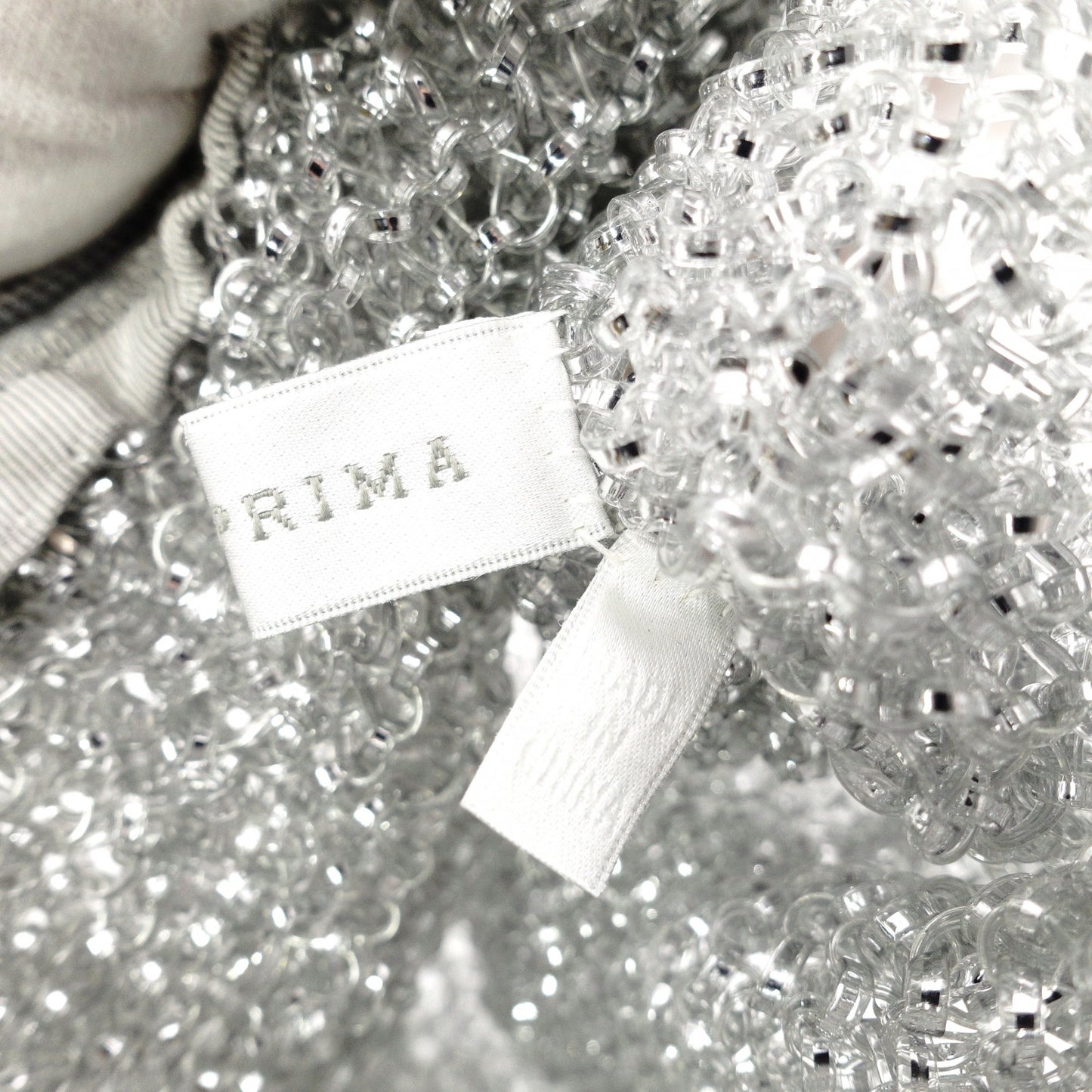 ANTEPRIMA Small Sempre Shoulder Bag, Chrome-Plated Iron, Clear