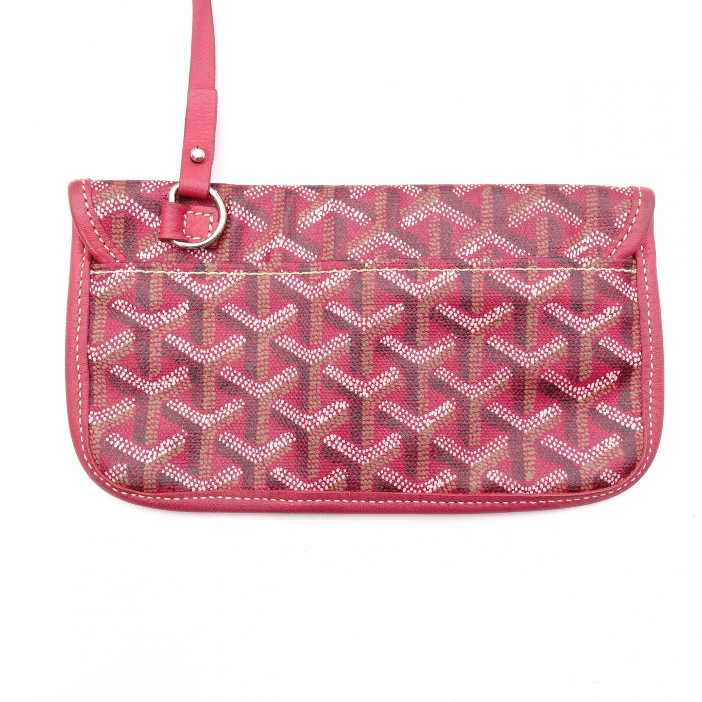 GOYARD Saint-Louis PM Tote Bag / PVC / Leather / Red / Includes Pouch
