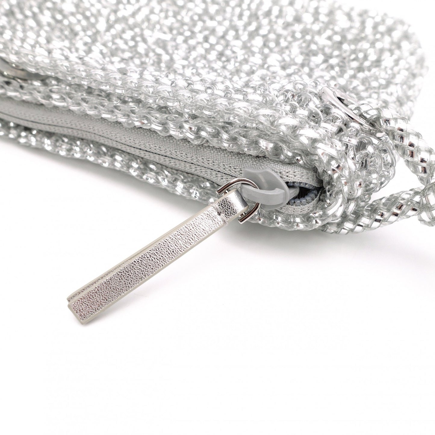 ANTEPRIMA Small Sempre Shoulder Bag, Chrome-Plated Iron, Clear