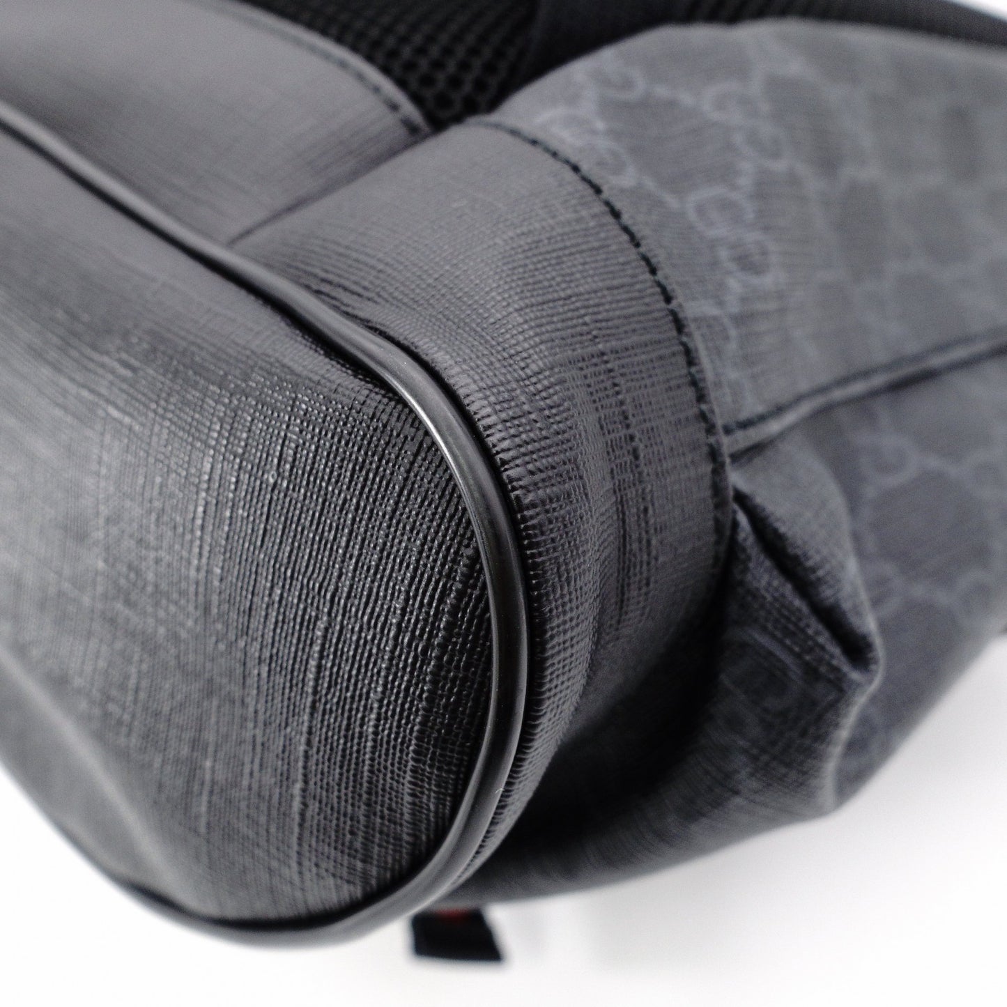 GUCCI Soft GG Supreme Backpack, Black, Men's