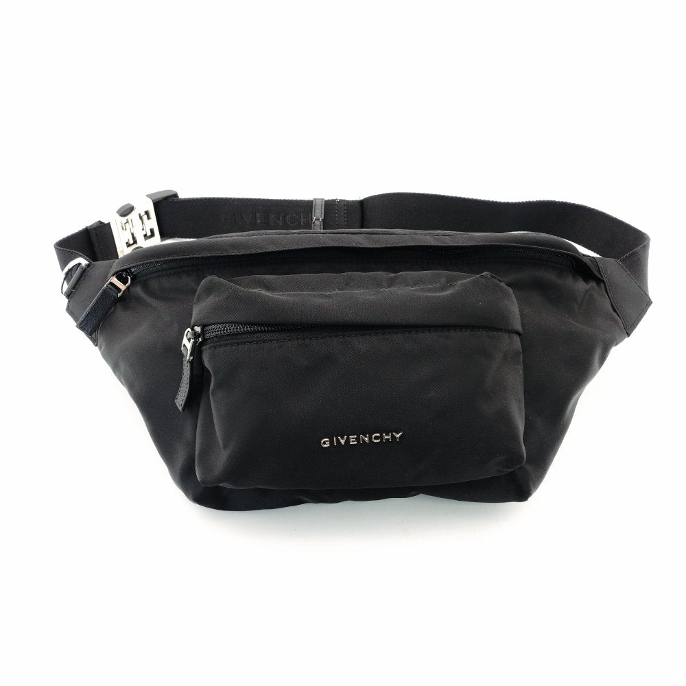 GIVENCHY Body Bag Black Nylon Black Men's Waist Bag Shoulder 7-12-458