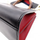 GUCCI Nimfair Bamboo Handbag, 2-Way Shoulder Bag, Leather, Black, Women's
