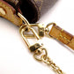 LOUIS VUITTON Favorite MM Monogram Canvas Shoulder Bag, PVC/Leather, Brown