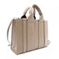 Chloe Woody Shoulder Bag, Leather, Brown, 2-Way Handbag