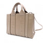 Chloe Woody Shoulder Bag, Leather, Brown, 2-Way Handbag