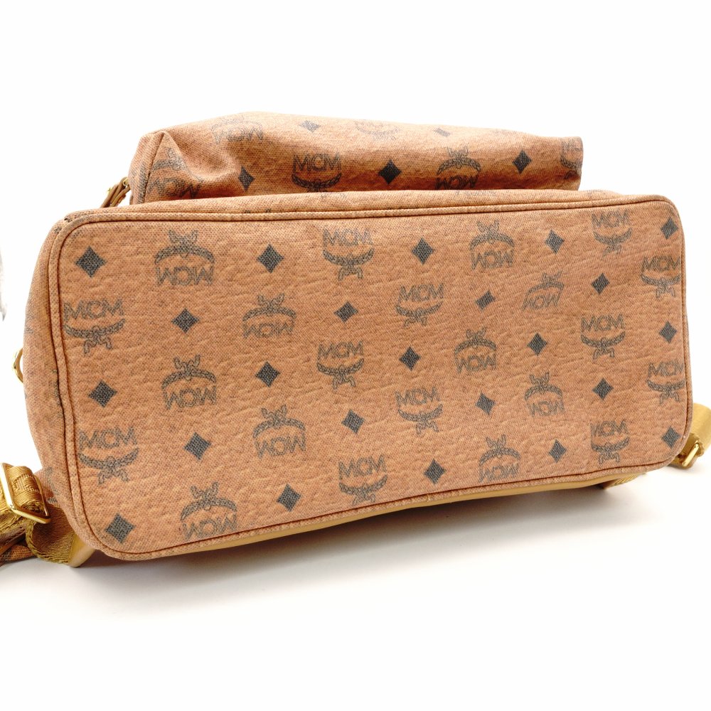 MCM EKOCYCLE Collaboration Backpack Brown Large Size L 7-12-851