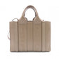Chloe Woody Shoulder Bag, Leather, Brown, 2-Way Handbag