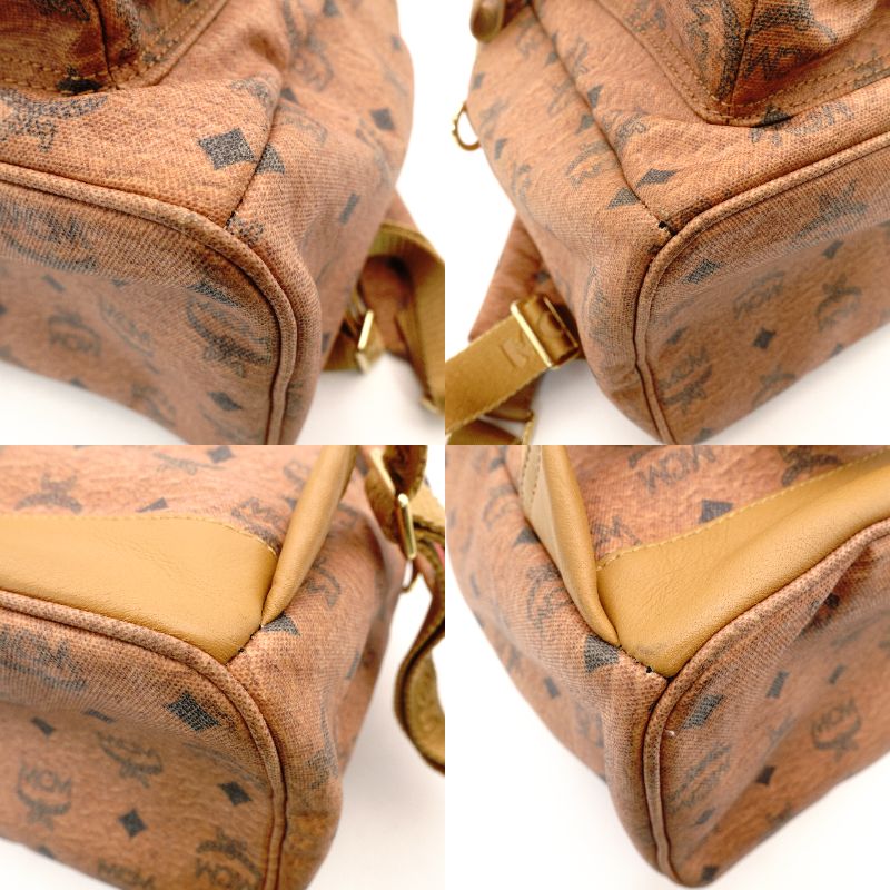 MCM EKOCYCLE Collaboration Backpack Brown Large Size L 7-12-851