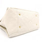 LOUIS VUITTON Artzy Monogram Empreinte Shoulder Bag, Leather, White