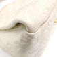 LOUIS VUITTON Artzy Monogram Empreinte Shoulder Bag, Leather, White