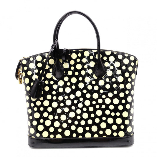 LOUIS VUITTON Lockit MM Vernis Dot Infinity Tote Bag