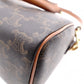 CELINE Triomphe Handbag, 2-Way Shoulder Bag, PVC/Leather, Brown, Women's