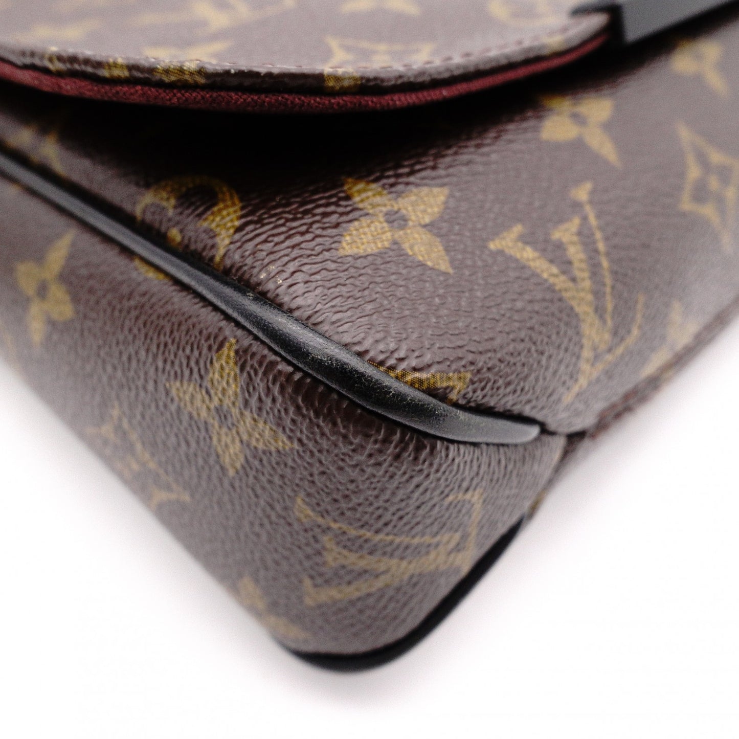 LOUIS VUITTON District Monogram Makassar Shoulder Bag, PVC/Leather, Brown, Men's