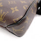 LOUIS VUITTON District Monogram Makassar Shoulder Bag, PVC/Leather, Brown, Men's