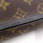 LOUIS VUITTON District Monogram Makassar Shoulder Bag, PVC/Leather, Brown, Men's