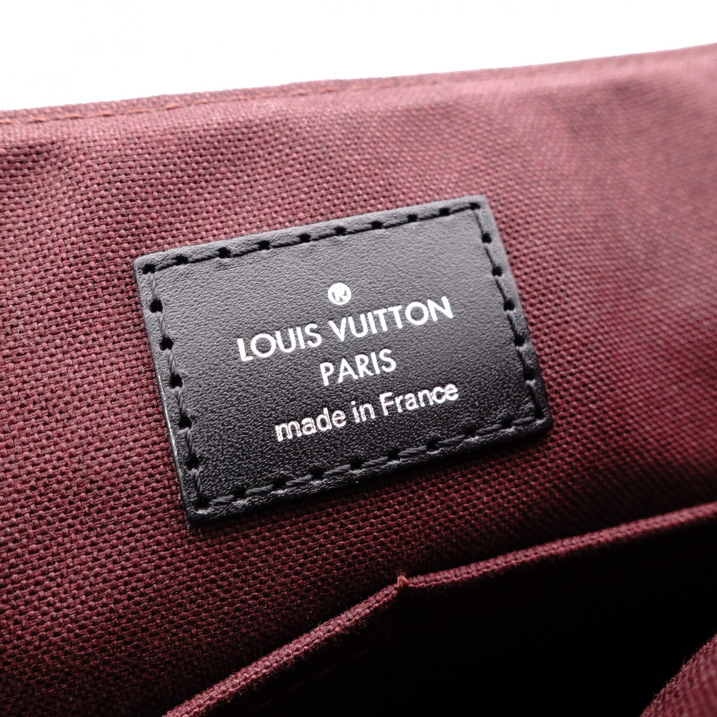 LOUIS VUITTON District Monogram Makassar Shoulder Bag, PVC/Leather, Brown, Men's