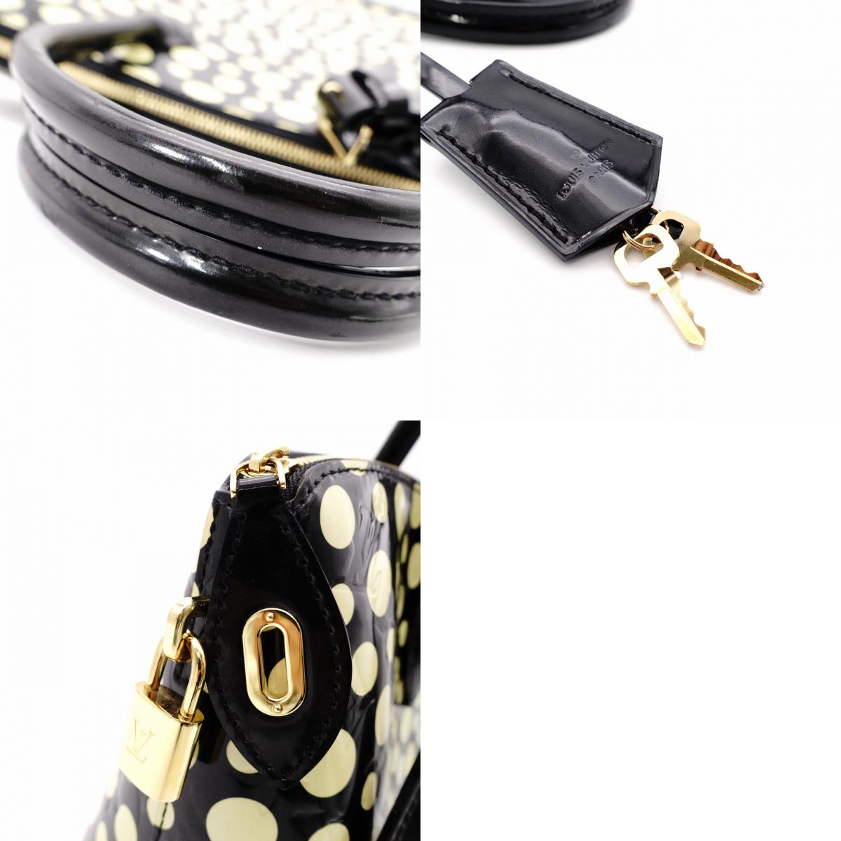 LOUIS VUITTON Lockit MM Vernis Dot Infinity Tote Bag