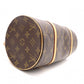 LOUIS VUITTON Papillon 30 Monogram Canvas Shoulder Bag (PVC/Leather, Brown), with Pouch