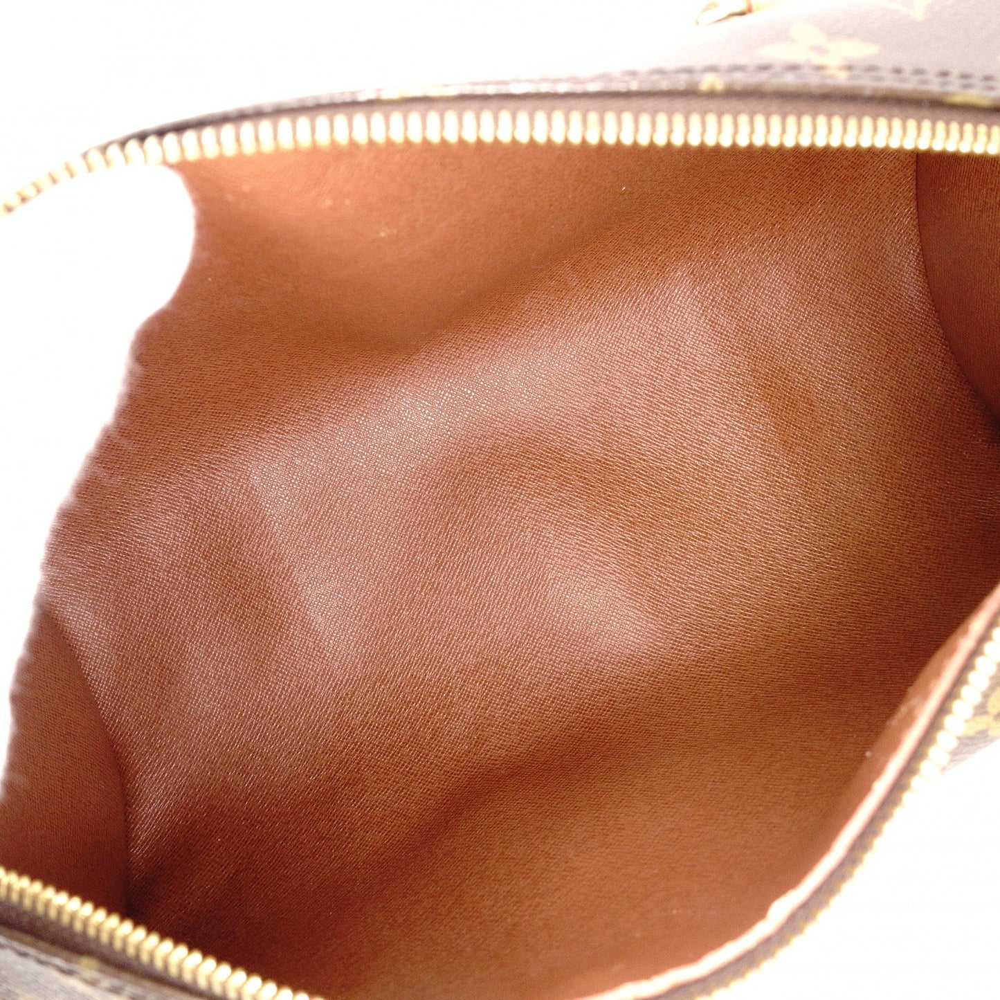 LOUIS VUITTON Papillon 30 Monogram Canvas Shoulder Bag (PVC/Leather, Brown), with Pouch