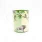 HERMES Africa Mug, Ceramic, Green, Comes with Box