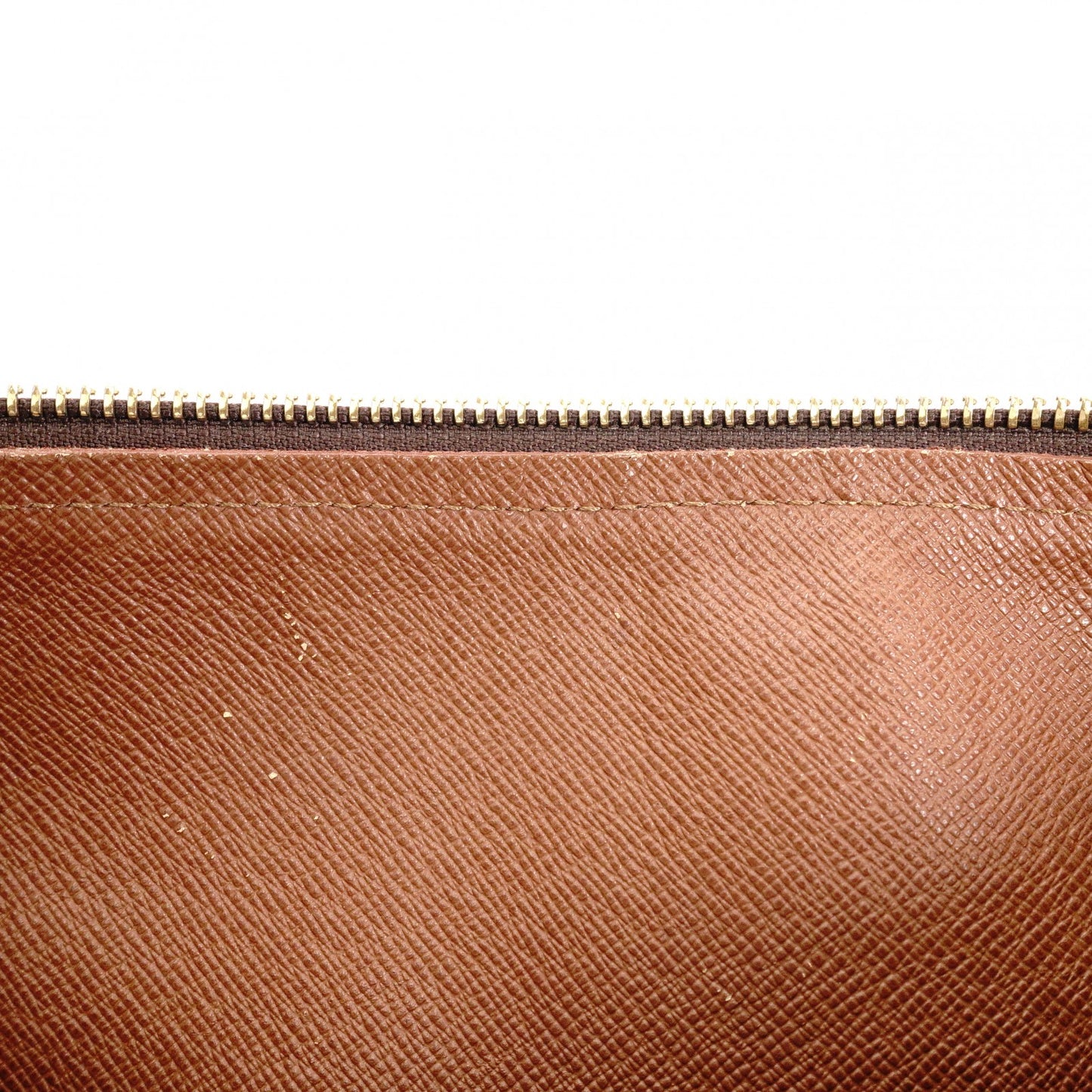 LOUIS VUITTON Papillon 30 Monogram Canvas Shoulder Bag (PVC/Leather, Brown), with Pouch
