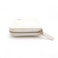 CHANEL Matelassé Long Wallet, Caviar Leather, White with Gold Hardware