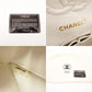CHANEL Matelassé Double Flap Chain Shoulder Bag White Lambskin Leather Gold Hardware 7-12-331