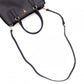 PRADA Galleria Saffiano Lux Handbag, Leather, Black, 2-Way, Gold Hardware, Crossbody