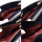 CHANEL Matelassé Chain Shoulder Bag Lambskin Navy Leather Gold Hardware CC Logo 7-12-814