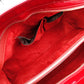 GUCCI Shima Mayfair Shoulder Bag, Patent Leather, Red Tote Bag with Ribbon