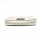 CHANEL Boy Chanel Card Case, Leather, Silver-Tone, Silver Hardware