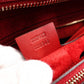 GUCCI Shima Mayfair Shoulder Bag, Patent Leather, Red Tote Bag with Ribbon