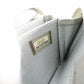 CHANEL Boy Chanel Card Case, Leather, Silver-Tone, Silver Hardware