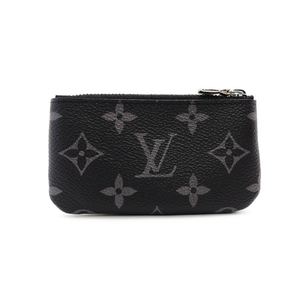 Louis Vuitton Eclipse Pochette Clé M80905 Coin Case Gray Men's PVC R801005