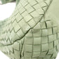 BOTTEGAVENETA Intrecciato Shoulder Bag, Leather, Green