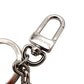 LOUIS VUITTON Port-Clé Initials M01192 Silver LV Logo Charm Key Charm 7-11-205