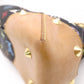 LOUIS VUITTON Judy Monogram Multicolor Handbag, PVC/Leather, Black