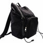 GUCCI Backpack Daypack 387071 Nylon Black Backpack Black Backpack Men's GG Logo Stripe R801010