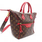 LOUIS VUITTON Tournel PM Monogram Canvas Handbag, Brown