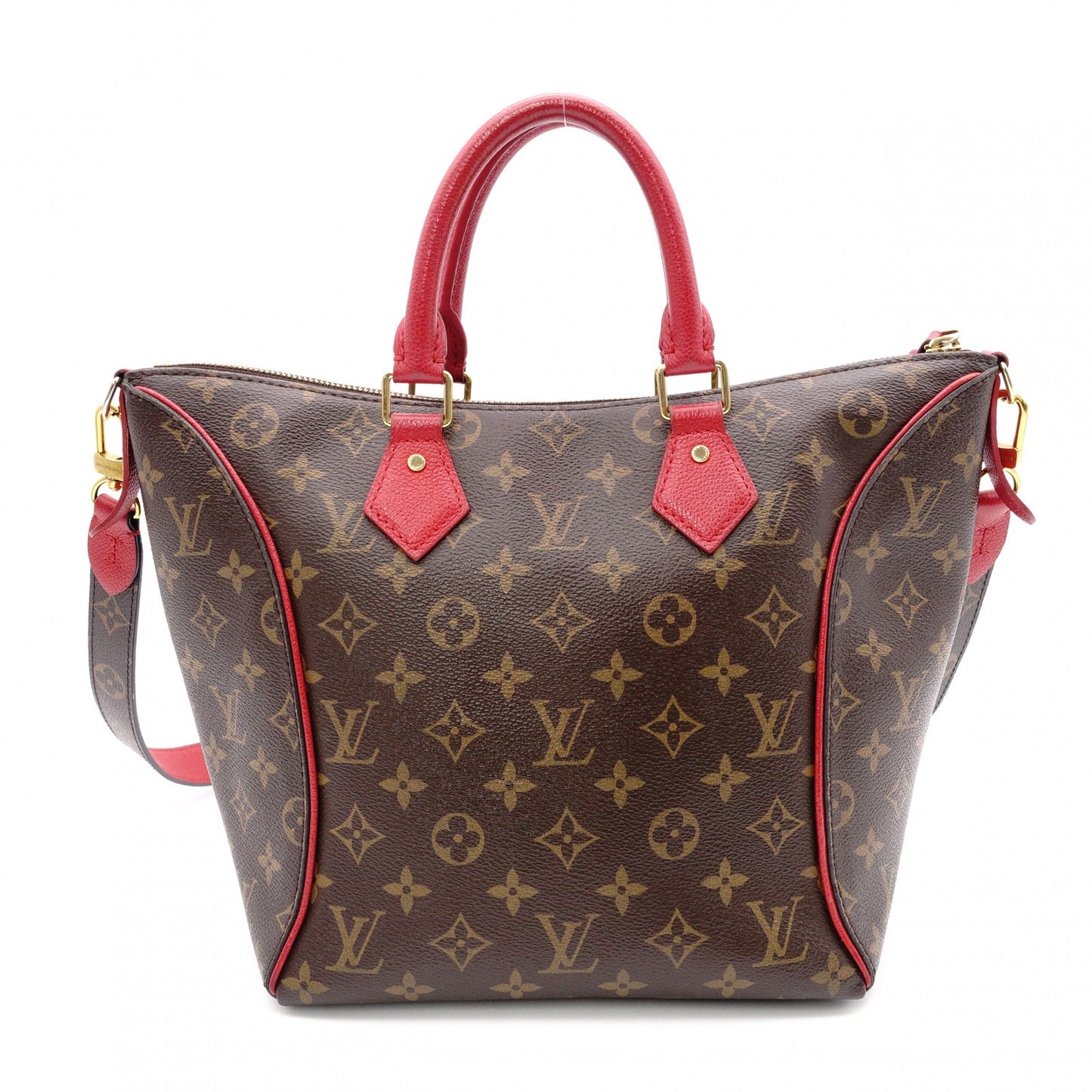 LOUIS VUITTON Tournel PM Monogram Canvas Handbag, Brown