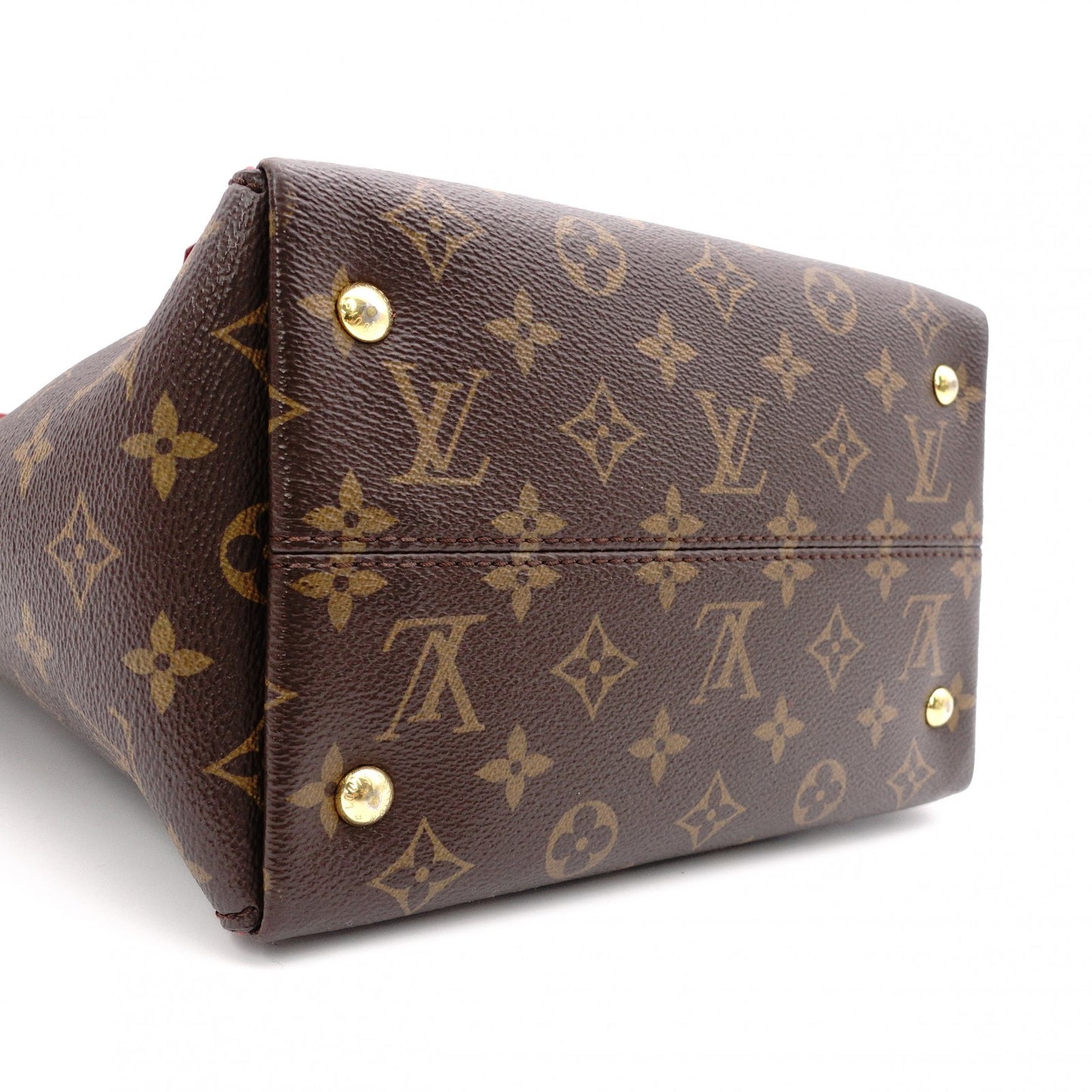 LOUIS VUITTON Tournel PM Monogram Canvas Handbag, Brown