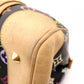 LOUIS VUITTON Courtney MM Monogram Multicolor Handbag, PVC/Leather, Black, Shoulder Bag