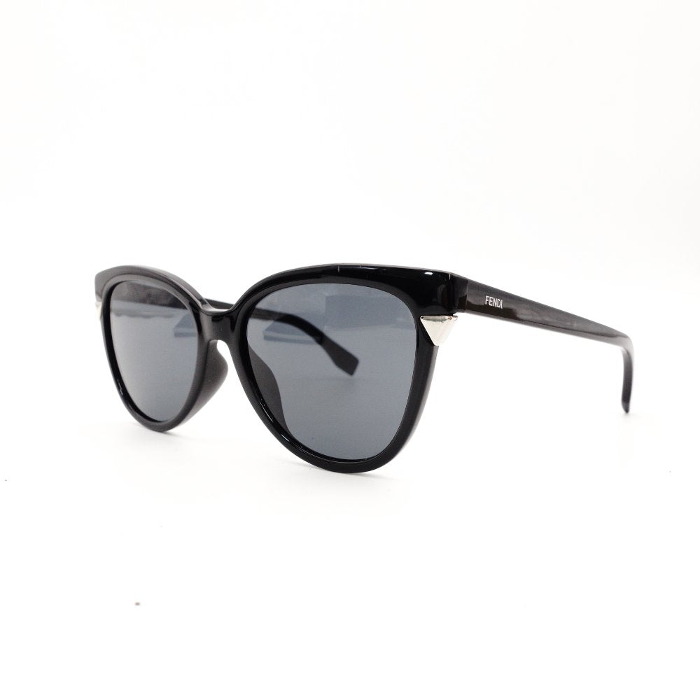 FENDI Sunglasses Black FF0125 Black 140 Men's/Women's with Case 7-11-099