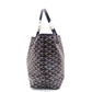 GOYARD Saint-Louis PM Tote Bag Navy PVC Leather