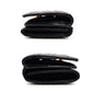 Saint Laurent YSL Cassandra Tiny Wallet Black Leather Black Mini Wallet Foldable Wallet Tri-Fold 7-12-602