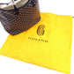 GOYARD Saint-Louis PM Tote Bag Navy PVC Leather