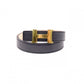 HERMES Constance Belt, Leather, Navy, Gold Hardware, X-Stamped